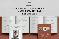 Airbnb host BUNDLE Canva templates