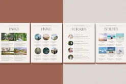 Airbnb host BUNDLE Canva templates