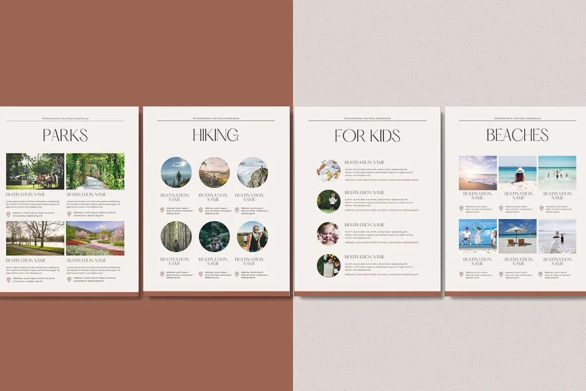 Airbnb host BUNDLE Canva templates