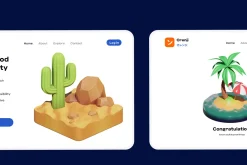Airbnb Realistic Isometric 3D Icon