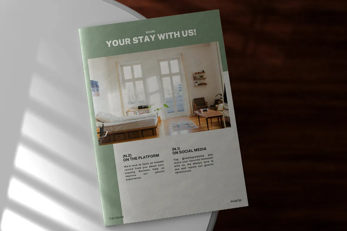 Airbnb Rental Welcome Book Template