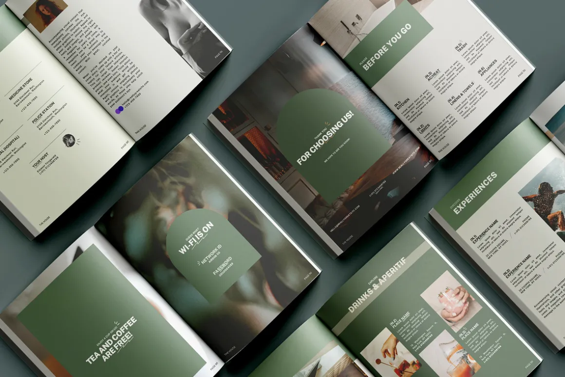 Airbnb Rental Welcome Book Template