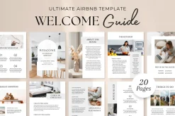 Airbnb Welcome Book Template