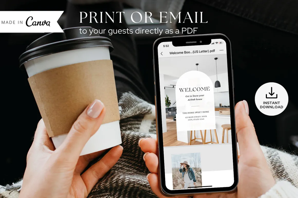 Airbnb Welcome Book Template