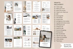 Airbnb Welcome Book Template