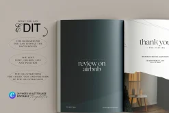 Airbnb Welcome Book Template