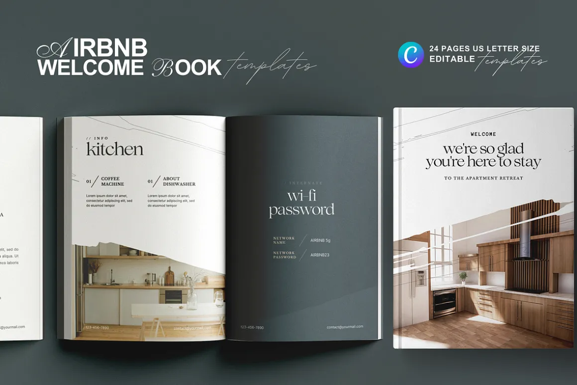 Airbnb Welcome Book Template