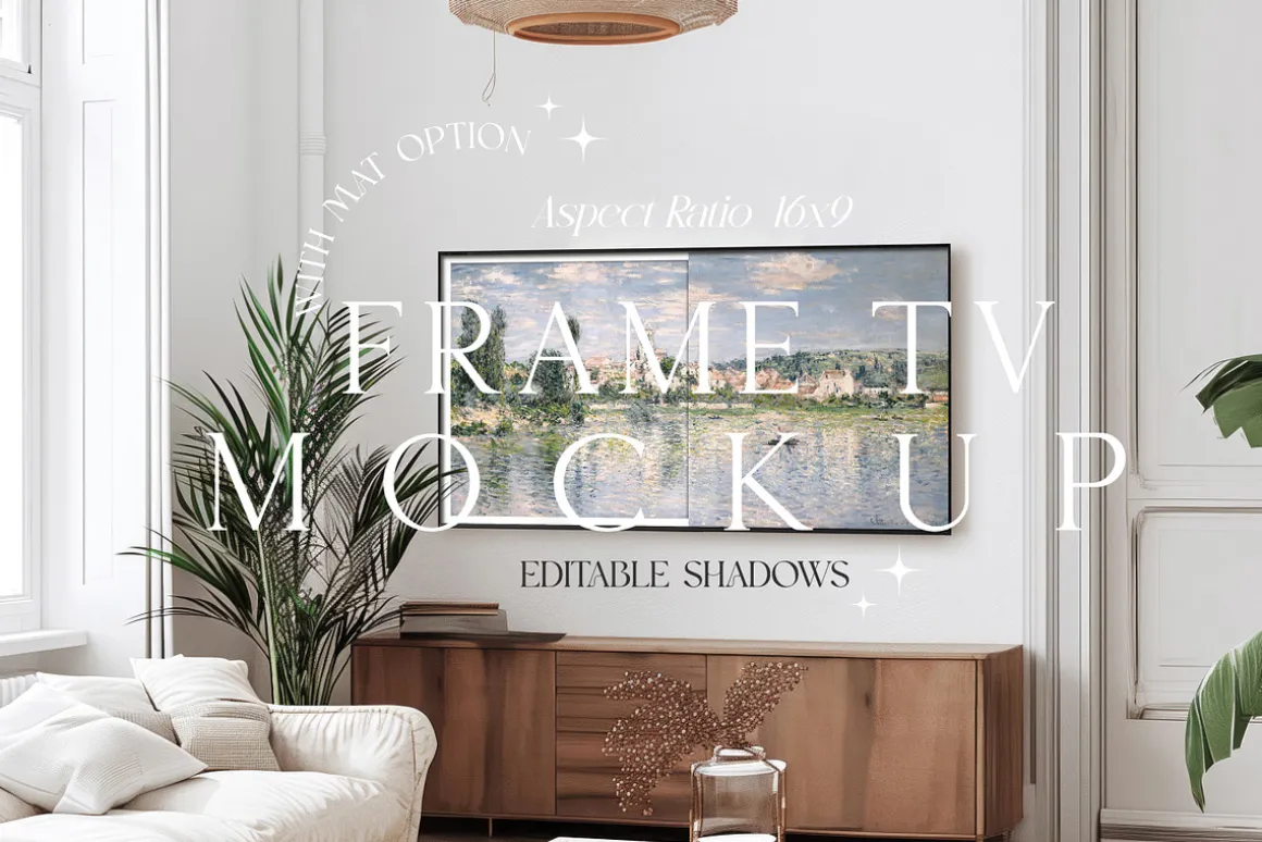 AIRY TV Mockup Frame