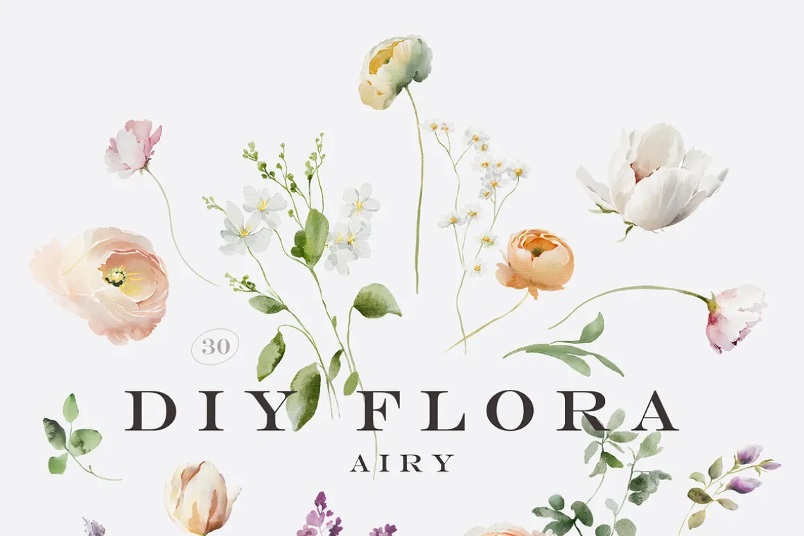 AIRY Watercolor Spring Collection