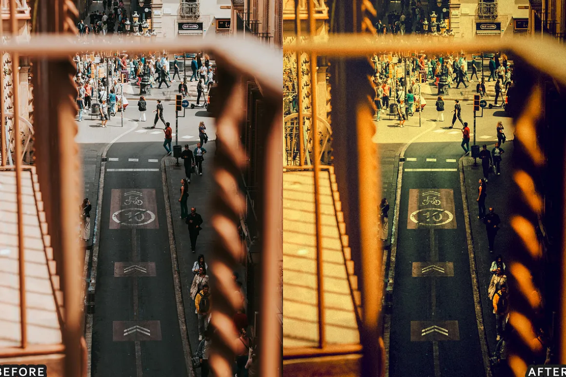 AI Vintage Warm Lightroom Presets