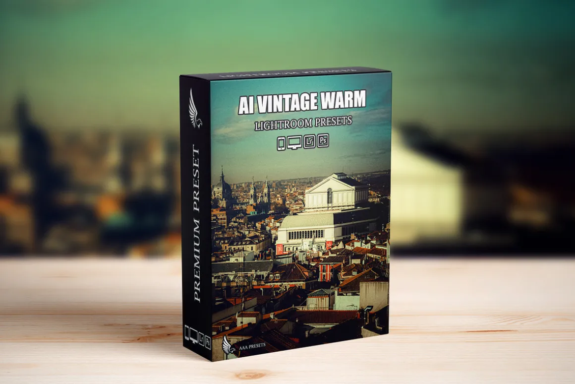 AI Vintage Warm Lightroom Presets