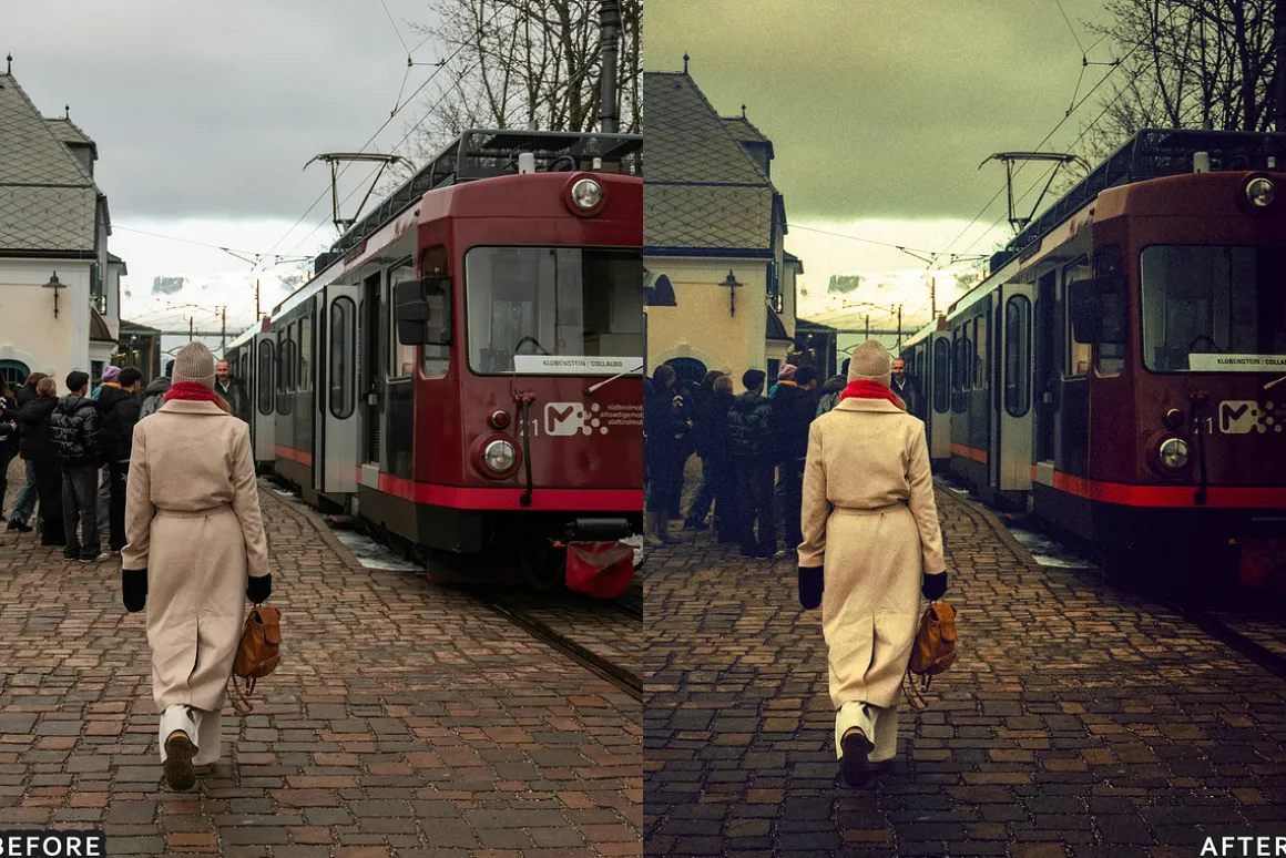 AI Vintage Warm Lightroom Presets
