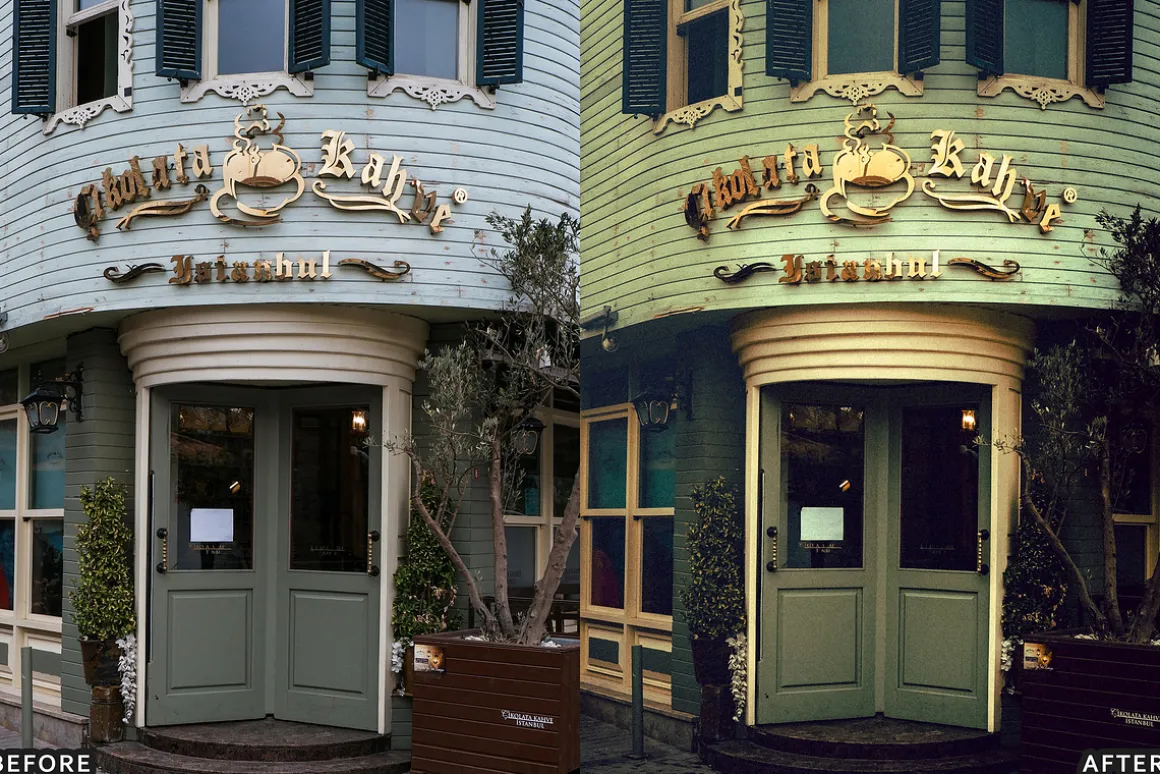 AI Vintage Warm Lightroom Presets