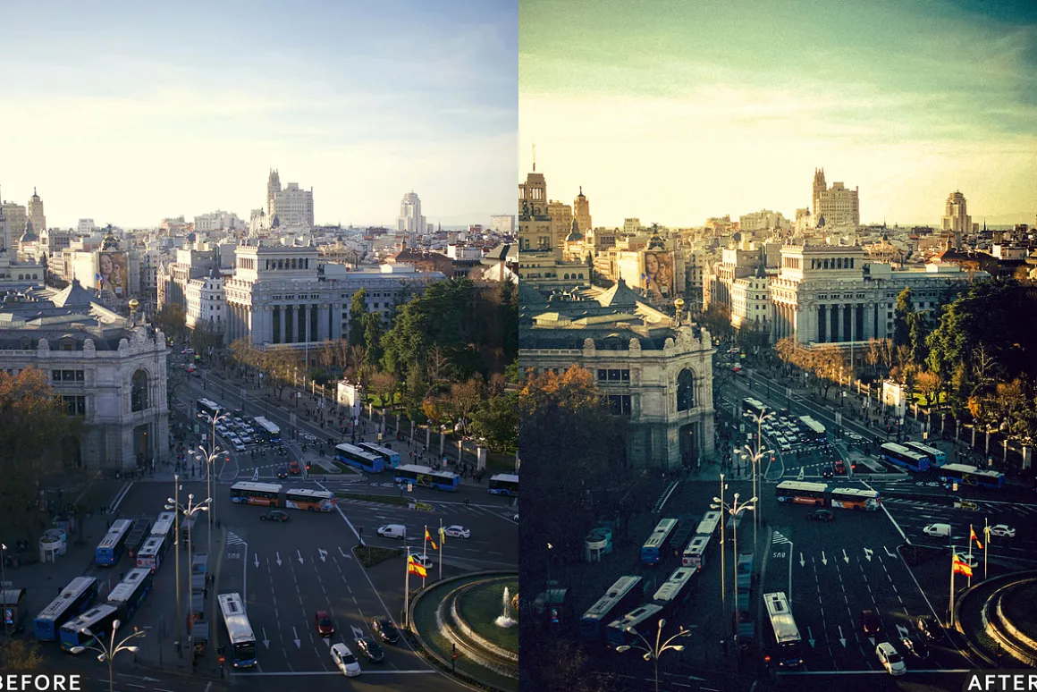 AI Vintage Warm Lightroom Presets