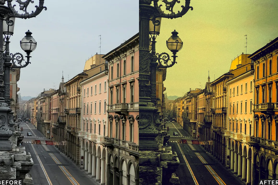 AI Vintage Warm Lightroom Presets