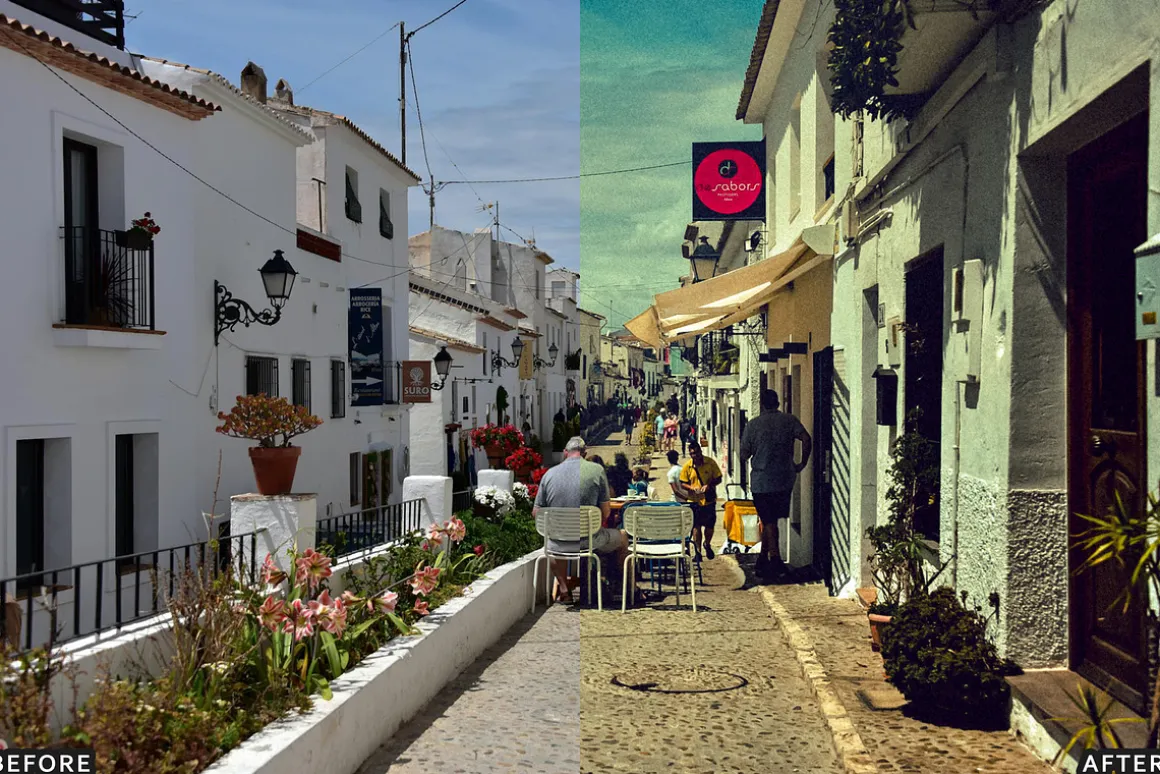 AI Vintage Warm Lightroom Presets