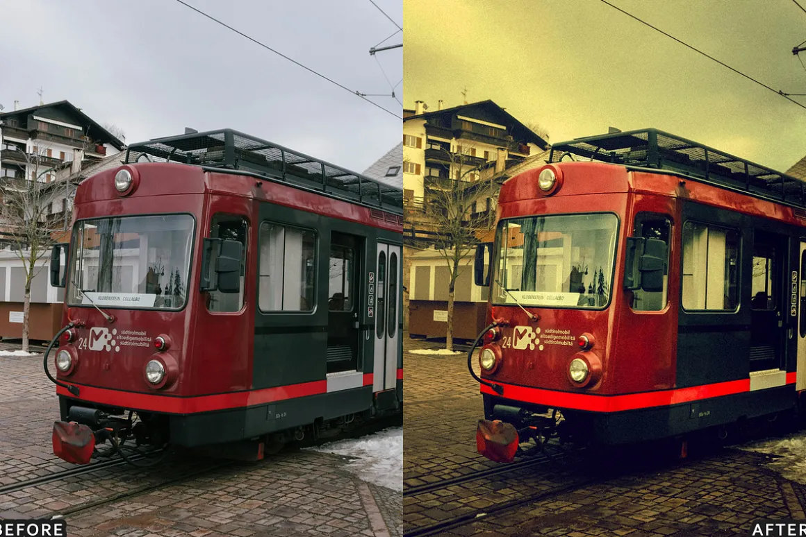 AI Vintage Warm Lightroom Presets