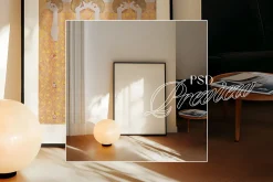 A1 Leaning Frame PSD Mockup