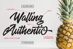 Alentine Typeface 2 Font