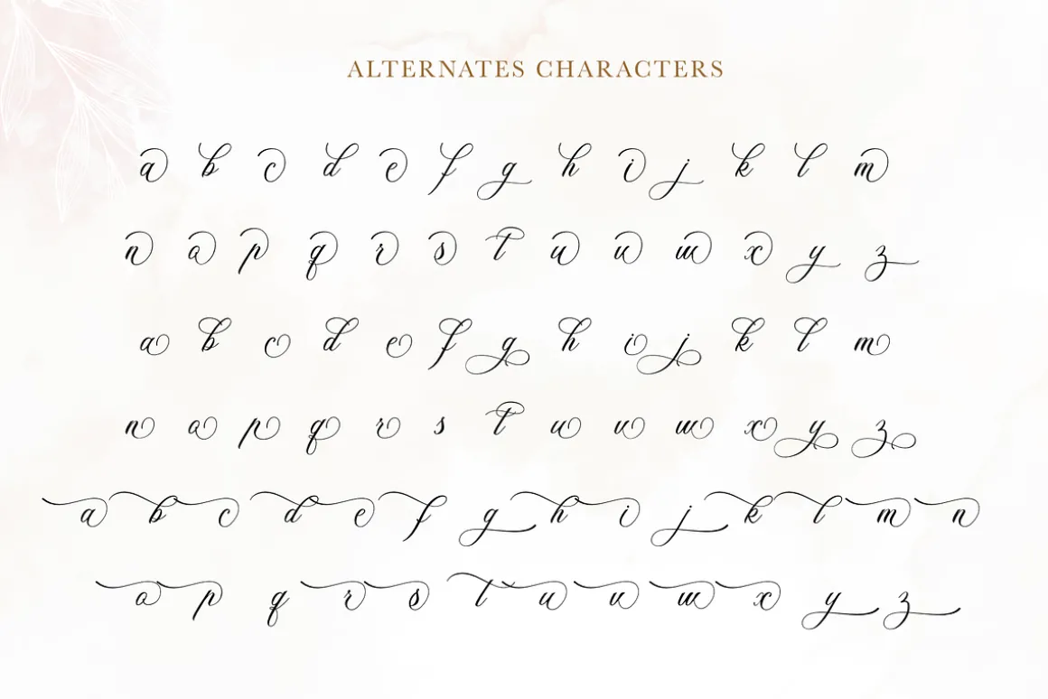 Alexandra Calligraphy