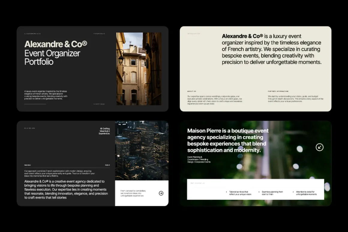 Alexandre Minimalist Portfolio KEY