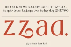 Algha | Beauty Sans Serif