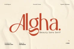 Algha | Beauty Sans Serif