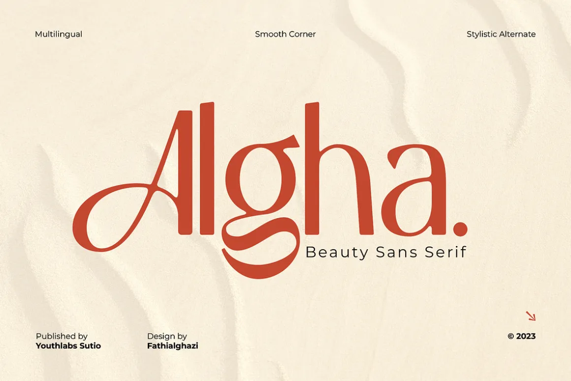 Algha | Beauty Sans Serif