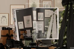 All Black Christmas Mockup Frame