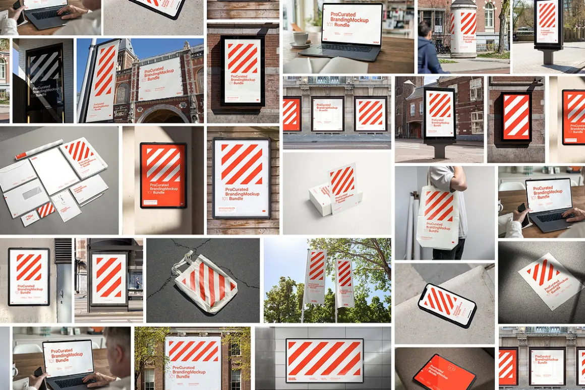All in One Branding Mockup Bundle