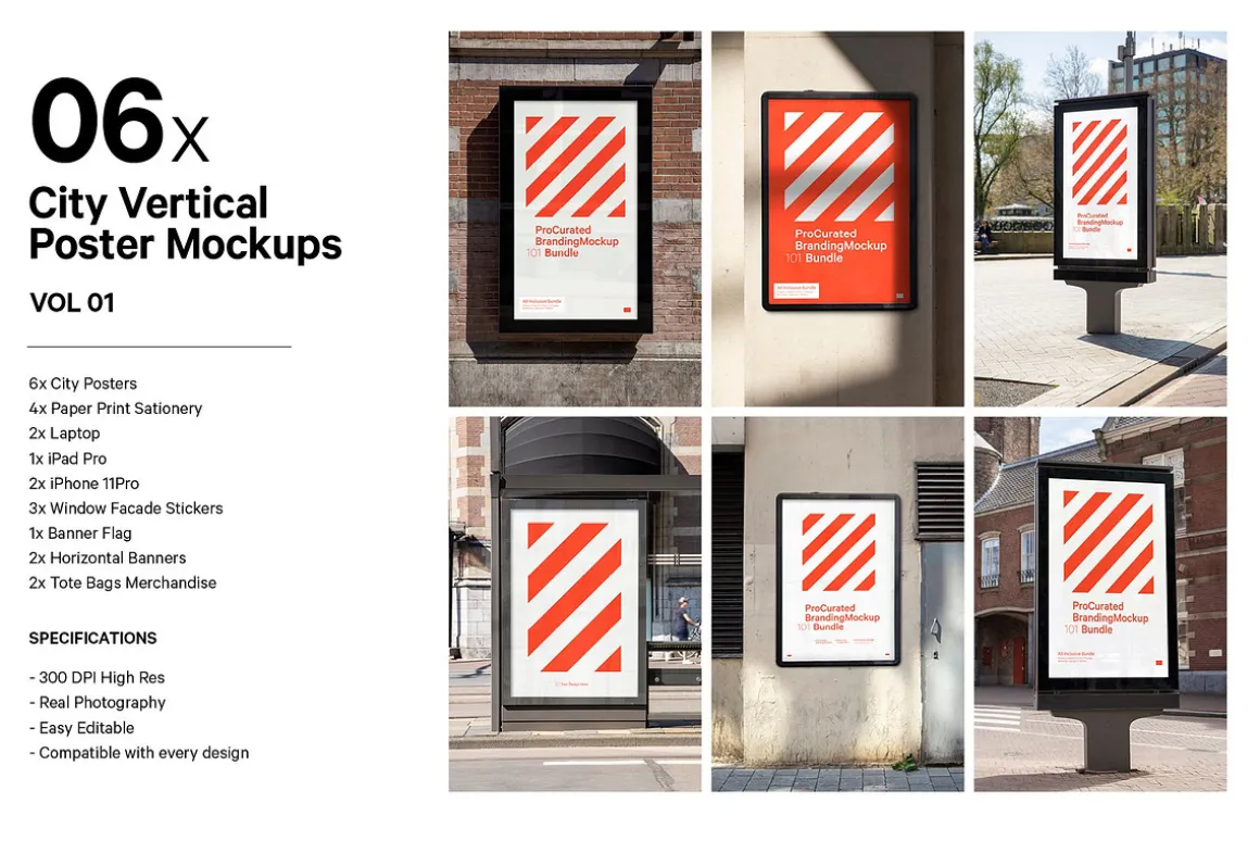 All in One Branding Mockup Bundle