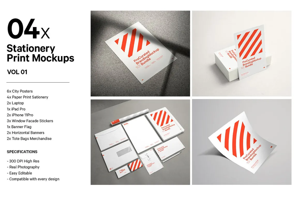 All in One Branding Mockup Bundle