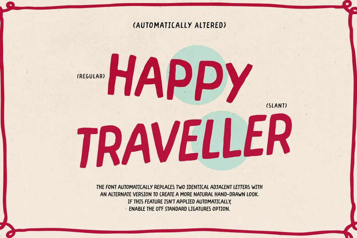 ALMOND CROISSANT | Font Family