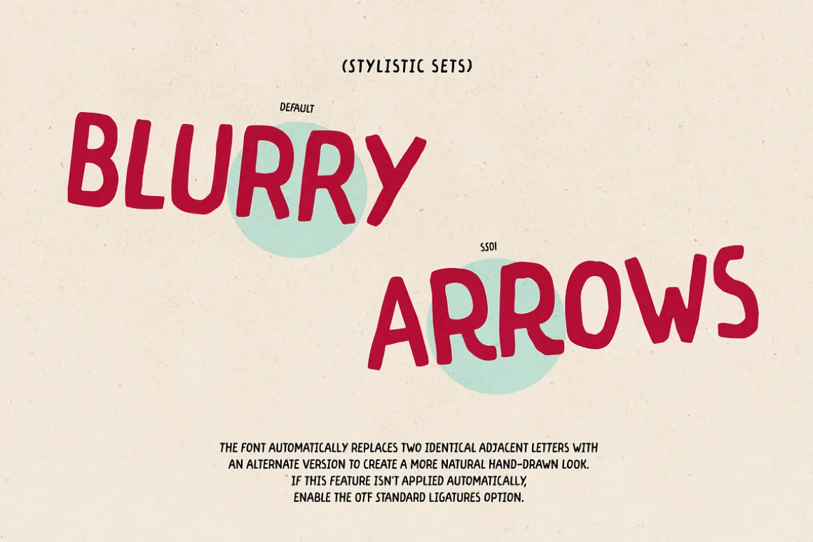 ALMOND CROISSANT | Font Family