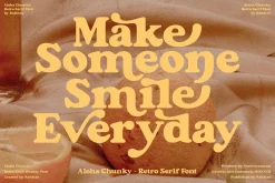 Aloha Chunky - Retro Font