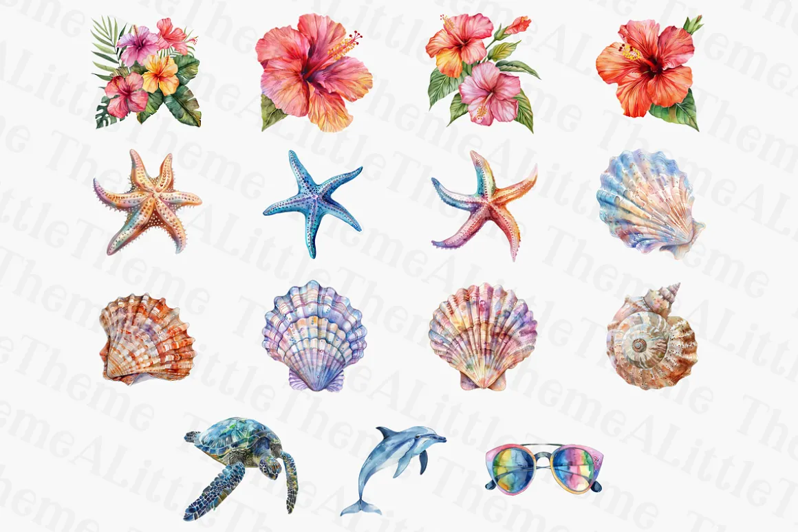 Aloha Spirit: Hawaiian Clipart