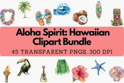 Aloha Spirit: Hawaiian Clipart