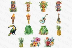 Aloha Spirit: Hawaiian Clipart