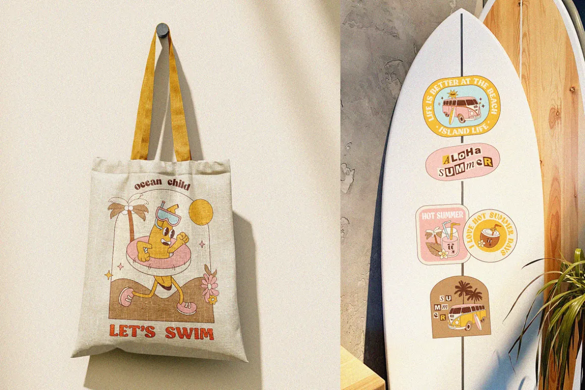 Aloha Summer Retro collection