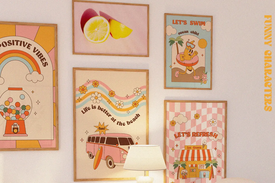 Aloha Summer Retro collection