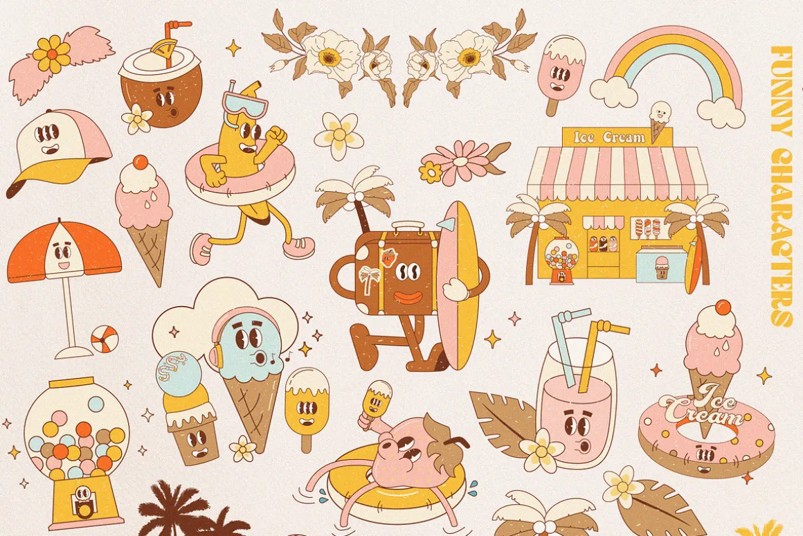 Aloha Summer Retro collection
