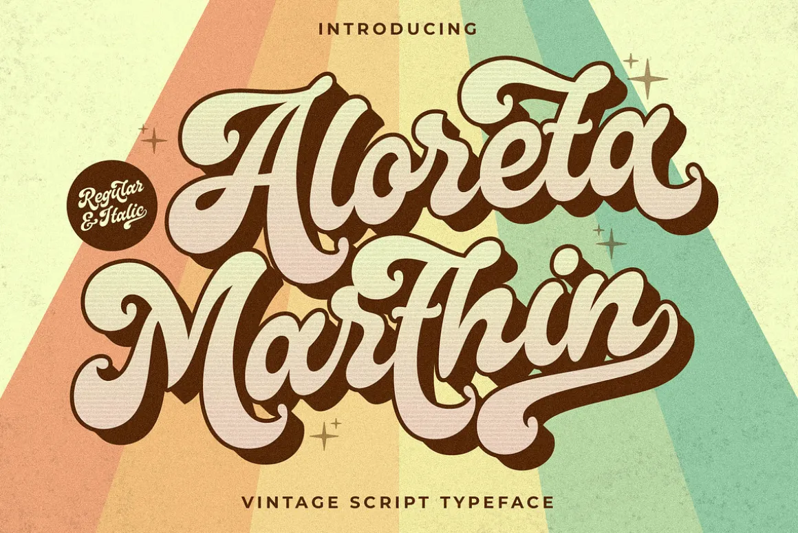 Aloreta Marthin Vintage Script Font