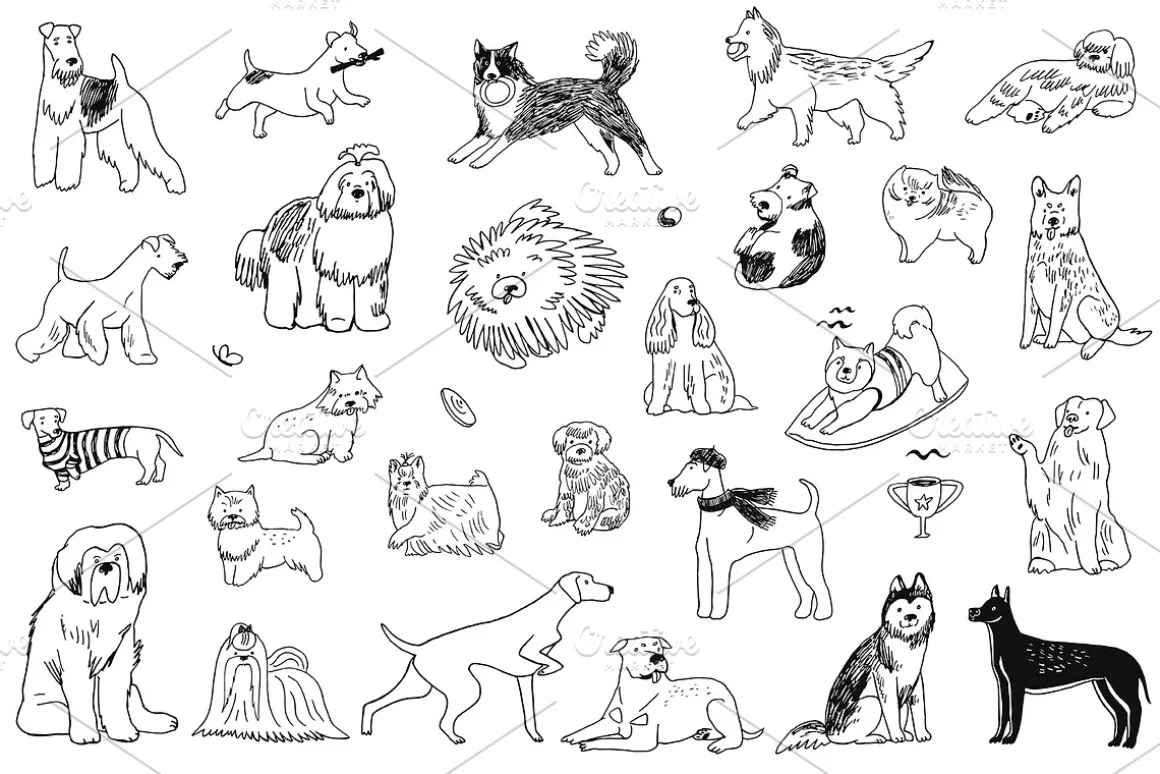 Alphabet Dogs