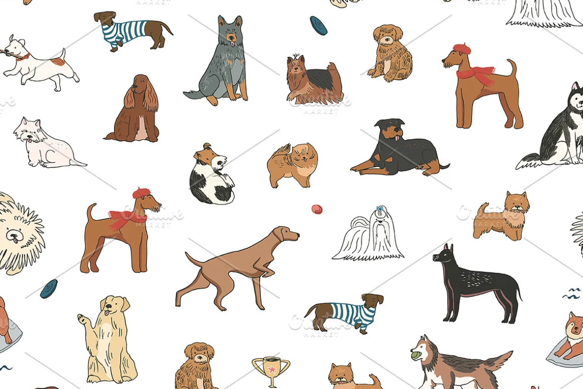 Alphabet Dogs