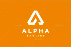 Alpha - Letter A Logo
