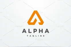 Alpha - Letter A Logo