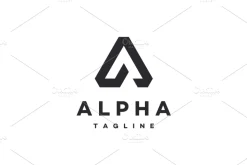 Alpha - Letter A Logo
