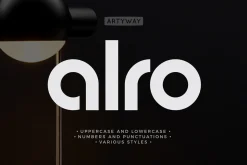 Alro Headline Font