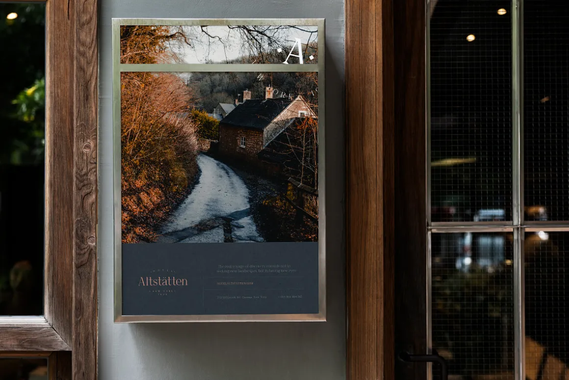 Altstatten Hotel Logo / Branding Kit