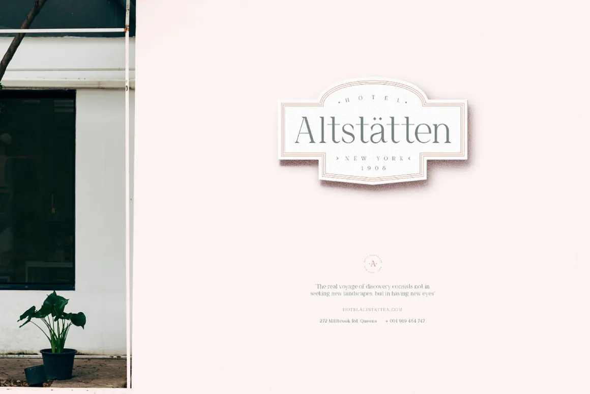 Altstatten Hotel Logo / Branding Kit